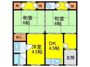 ヤシキ文化の物件間取画像